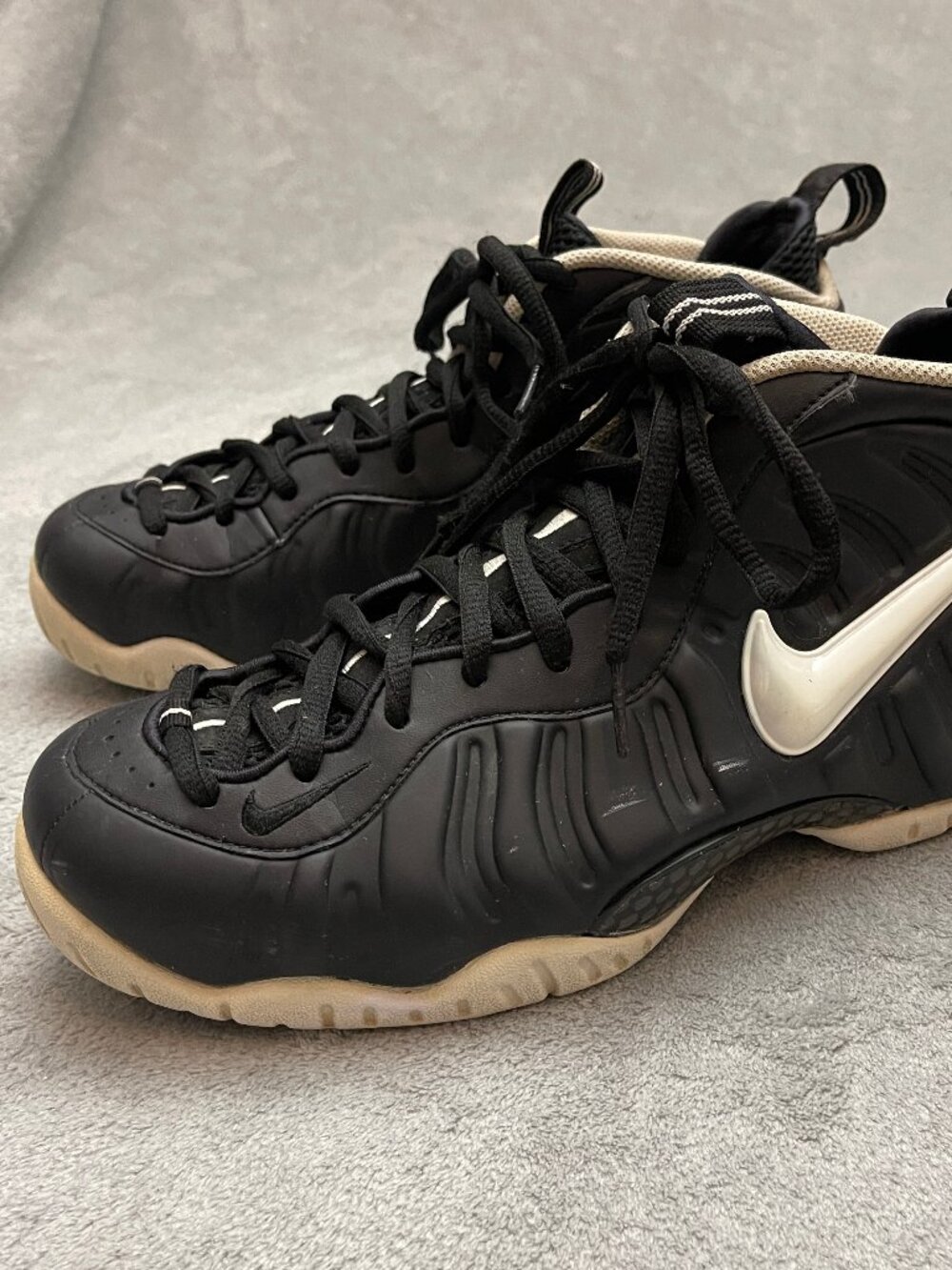 Nike Air Foamposite Pro Dr. Doom Shoes Black White Men’s Size 9